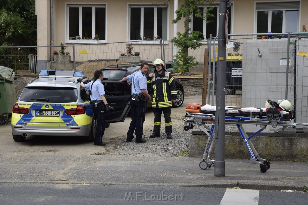 Einsatz BF Koeln Koeln Brueck Bruecker Mauspfad P21.JPG - Miklos Laubert